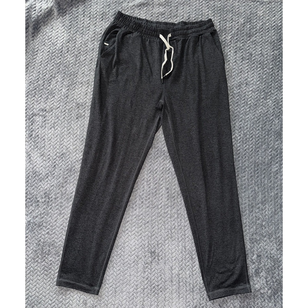 Vuori Mens Ponto Performance Pants Heather Gray Joggers Size XL